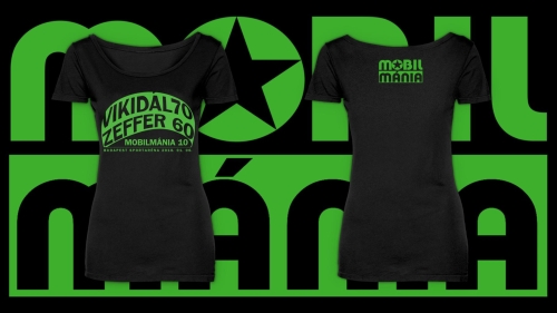 Mobilmánia: Vikidál 70 / Zeffer 60 Női póló